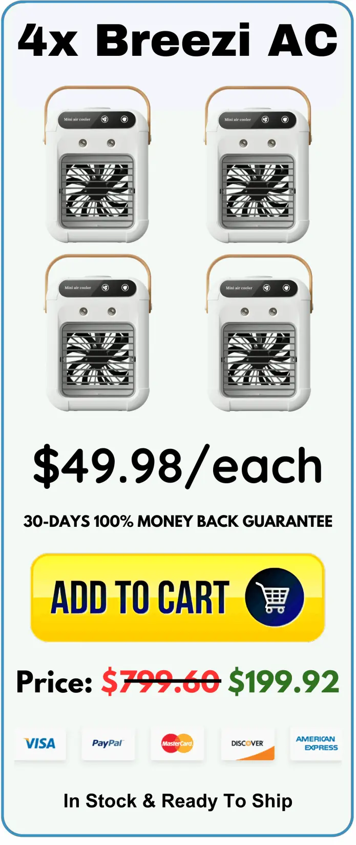 Breezi AC offer package price 